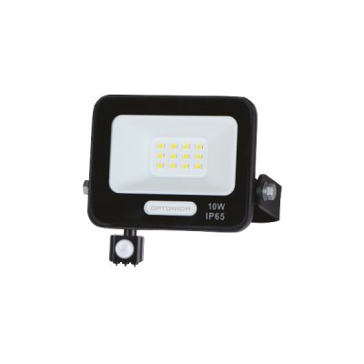 LED SMD FLOODLIGHT BLACK 300W 90lm/W AC180-265V 120° IP65 4000K – 30cm CABLE