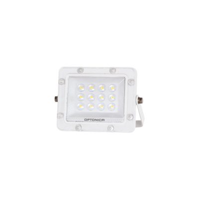 LED SMD FLOODLIGHT WHITE 10W 100lm/W AC180-265V 90° IP65 6000K – 30cm CABLE