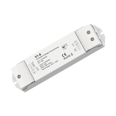 TRIAC DIMMER 12-48VDC 15A*1CH 100-220VAC+PUSH SWITCH