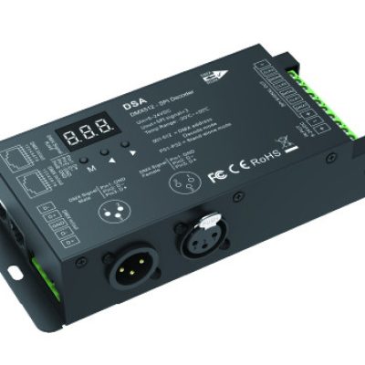 DMX512 TO SPI PIXEL DECODER 5-24VDC DMX512/RDM+RF 2.4G