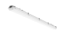 FIXTURE FOR ONE SIDE POWER LED TUBE T8 1*60CM IP65 WITH SS CLIPS