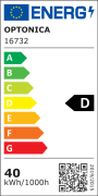 LED 40W 120LM/W 220-240V 120CM BATTEN FIXTURE IP20 - CCT CRI>