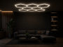 HEXAGON SET LIGHTS 8HEXS 280W 120LM/W 165-265V WITH ACCESSORIES 6000K