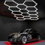 HEXAGON SET LIGHTS 14HEXS 456W 120LM/W 165-265V WITH ACCESSORIES 6000K