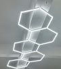 HEXAGON SET LIGHTS 5HEX 203W 120LM/W 165-265V WITH ACCESSORIES 6000K
