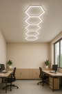 HEXAGON SET LIGHTS 5HEX 199W 120LM/W 165-265V WITH ACCESSORIES 6000K