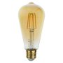 LED BULB ST64 4W 400LM 2500K AC220-240V E27 GOLDEN GLASS