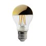LED BULB A60 4W 400LM 2700K E27 175-265V HALF GOLDEN GLASS