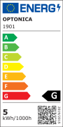 LED SPOT GU10 4.5W 220-240V 320LM 110° SMD 2700K
