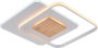LED CEILING LAMP 60W/5180LM WH+WOOD 3000-6000K DIMMABLE + Remote Control