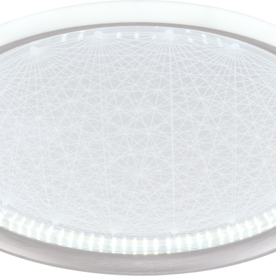 LED CEILING LAMP 42W/2340LM SILVER+CR 3000-6000K DIMMABLE + Remote Control