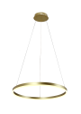LED PENDANT LAMP 22W/1760LM SATIN GOLD 3000K 175-265V