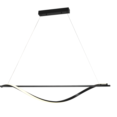 LED PENDANT LAMP 17W/1360LM SAND BLACK 3000K 175-265V