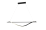LED PENDANT LAMP 17W/1360LM SAND BLACK 3000K 175-265V