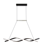 LED PENDANT LAMP 28W/2240LM SAND BLACK 3000K 175-265V