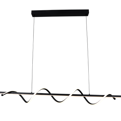 LED PENDANT LAMP 30W/2400LM SAND BLACK 3000K 175-265V