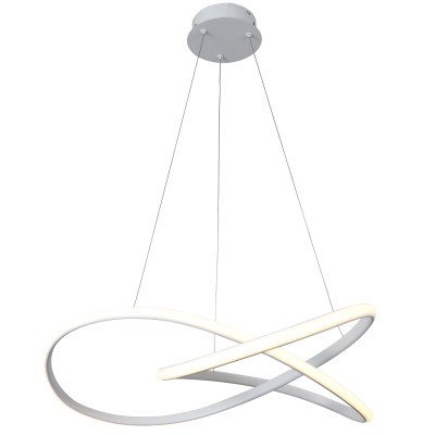 LED PENDANT LAMP 30W/2400LM WHITE 3000K 175-265V