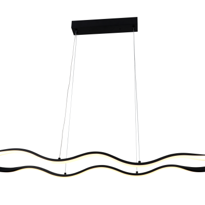 LED PENDANT LAMP 24W/1920LM SAND BLACK 3000K 175-265V