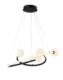 LED PENDANT LAMP 36W/2880LM SAND BLACK 3000K 175-265V