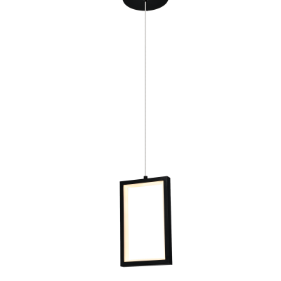 LED PENDANT LAMP 4W/320LM SAND BLACK 3000K 175-265V