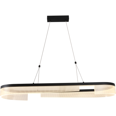 LED PENDANT LAMP 30W/2400LM SAND BLACK 3000K 175-265V