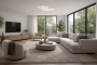 LED CEILING LAMP 106W/8480LM SAND BLACK 3000K 175-265V