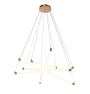 LED PENDANT LAMP 35W/2800LM COPPER 3000K 175-265V