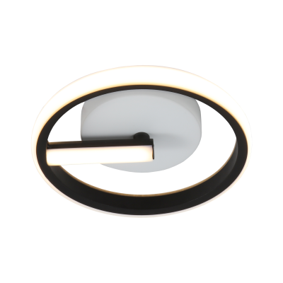 LED CEILING LAMP 7W/560LM BLACK 3000K 175-265V