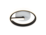 LED CEILING LAMP 7W/560LM BLACK 3000K 175-265V