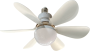 LED FAN BULB E27 12W/3CCT 960LM 85-265V WHITE - REMOTE CONTROL