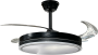 LED FAN CEILING 36W/3CCT 2880LM 100-240V BLACK - REMOTE CONTROL