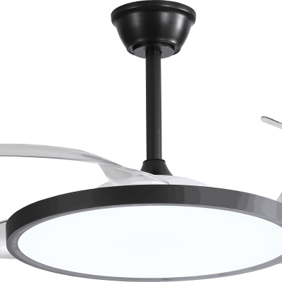 LED FAN CEILING 36W/3CCT 2880LM 100-240V BLACK SLIM – REMOTE CONTROL