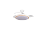 LED FAN CEILING 30W/3CCT 2400LM 220-240V WHITE+WOOD - REMOTE CONTROL