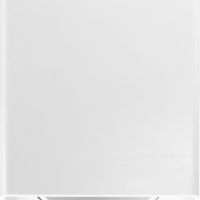 SPOTLIGHT FIXTURE SQUARE PLASTIC GU10-SOCKET WHITE IP20 MAX-10W