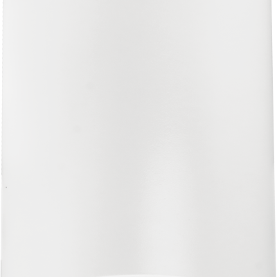 SPOTLIGHT FIXTURE ROUND PLASTIC GU10-SOCKET WHITE IP20 MAX-10W