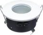 SPOTLIGHT FIXTURE ROUND ALUMINIUM GU10-SOCKET WHITE IP65 MAX-35W