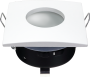 SPOTLIGHT FIXTURE SQUARE ALUMINIUM GU10-SOCKET WHITE IP65 MAX-35W
