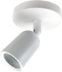 SPOTLIGHT FIXTURE PLASTIC WHITE GU10-SOCKET IP20 MAX-10W