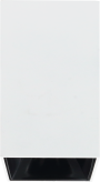 SPOTLIGHT FIXTURE ALUMINIUM WHITE/BLACK-REFLECTOR GU10-SOCKET IP20 MAX-35W