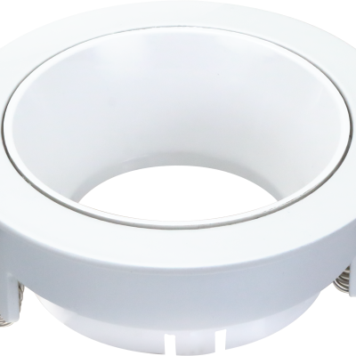 SPOTLIGHT FIXTURE ALUMINIUM ROUND WHITE/WHITE-REFLECTOR GU10-SOCKET IP20 MAX-35W
