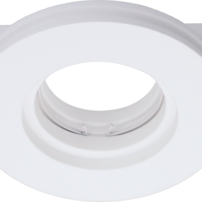 CEILING FITTING TRIMLESS RECESSED GYPSUM ROUND GU10-SOCKET MAX-35W