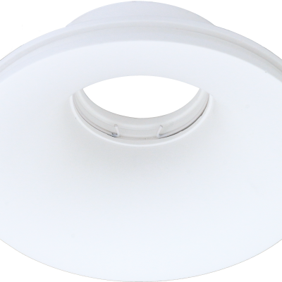 CEILING FITTING TRIMLESS RECESSED GYPSUM ROUND GU10-SOCKET MAX-35W