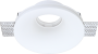 CEILING FITTING TRIMLESS RECESSED GYPSUM ROUND GU10-SOCKET MAX-35W