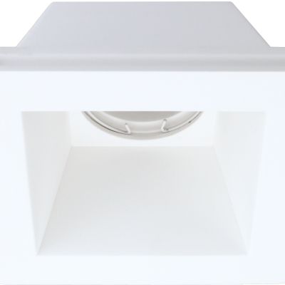 CEILING FITTING TRIMLESS RECESSED GYPSUM SQUARE GU10-SOCKET MAX-35W