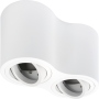 SPOTLIGHT FIXTURE ALUMINIUM WHITE GU10-SOCKET IP20 MAX-35W