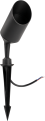 SPOTLIGHT FIXTURE PLASTIC BLACK GU10-SOCKET IP65 MAX-35W