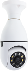 E27-SOCKET SMART BULB-CAMERA R:1280x960 MEMORY CARD-SLOT+APP