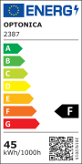 LED PANEL 30*120 45W/AC175-265V 3600LM PF>0.9 NO FLICKER 2700K - 1 PCS/BOX