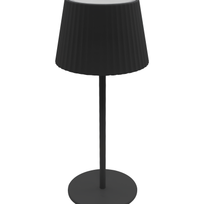 LED TABLE LAMP 2.2W 260LM 2700K-6500K(Switchable) 2*2200mAh Li-ion Battery IP54 – BLACK