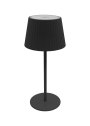 LED TABLE LAMP 2.2W 260LM 2700K-6500K(Switchable) 2*2200mAh Li-ion Battery IP54 - BLACK